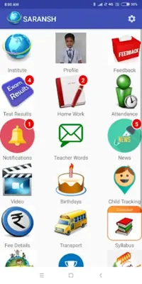 Saransh E-School android App screenshot 11