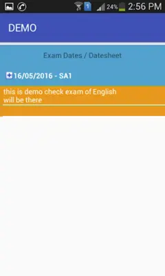 Saransh E-School android App screenshot 1