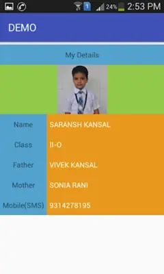 Saransh E-School android App screenshot 5