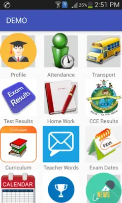 Saransh E-School android App screenshot 6