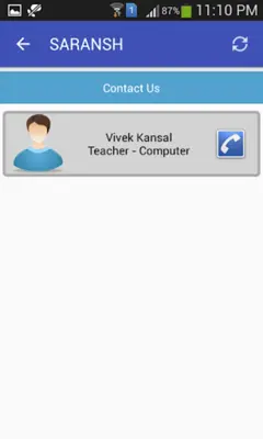 Saransh E-School android App screenshot 7